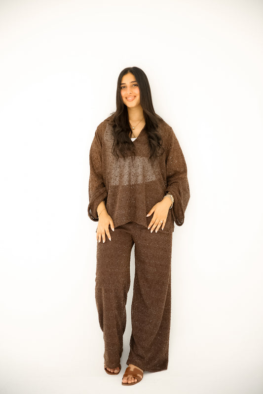 Mesh set in Brown