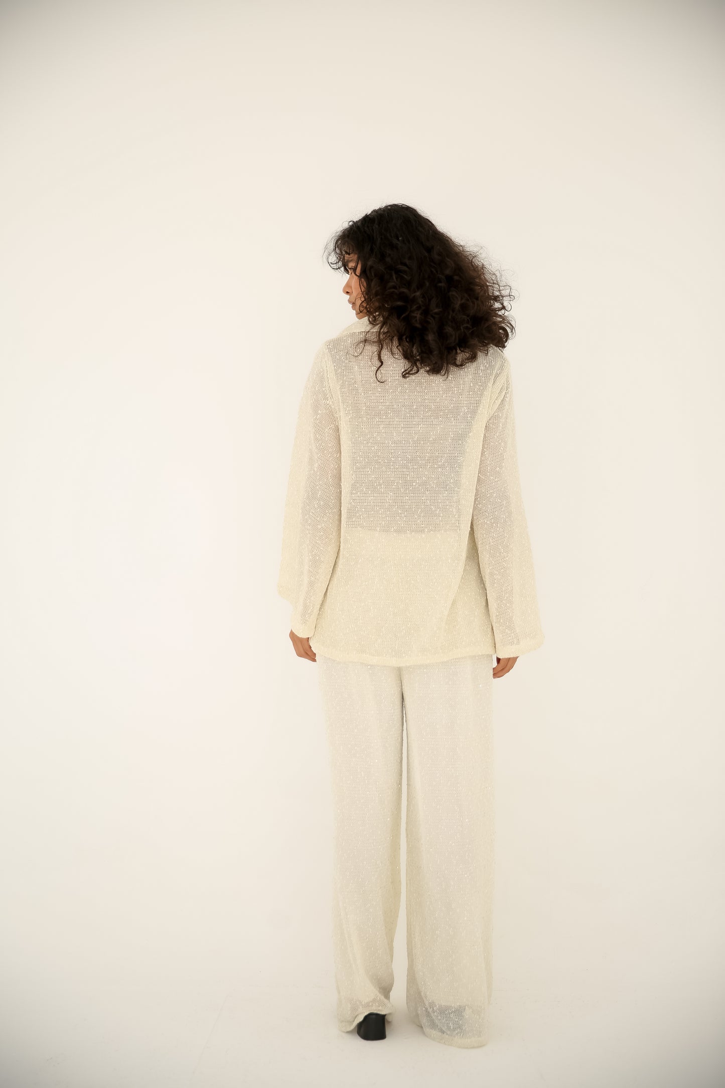 Mesh set in Beige
