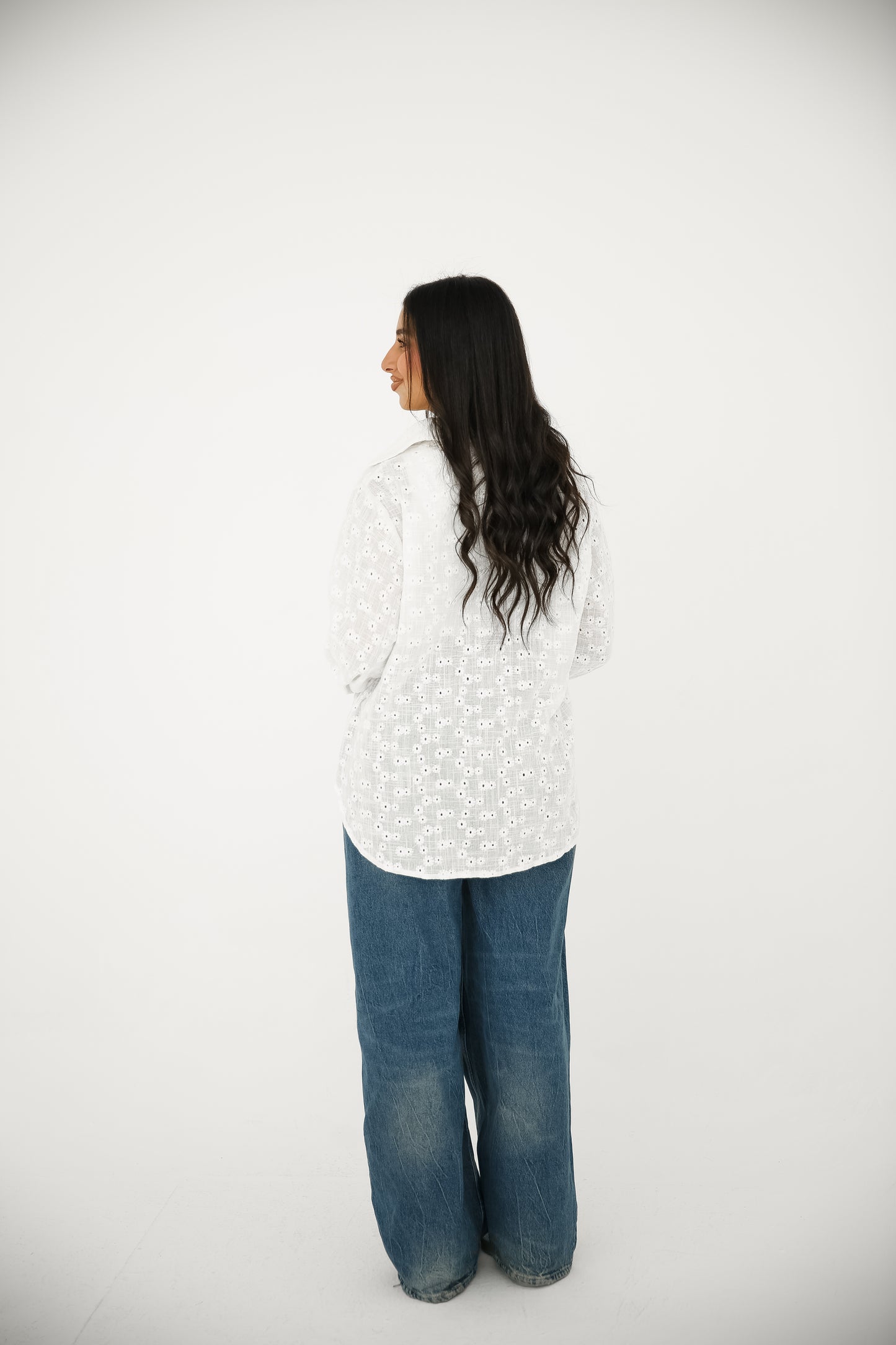 Pure linen blouse